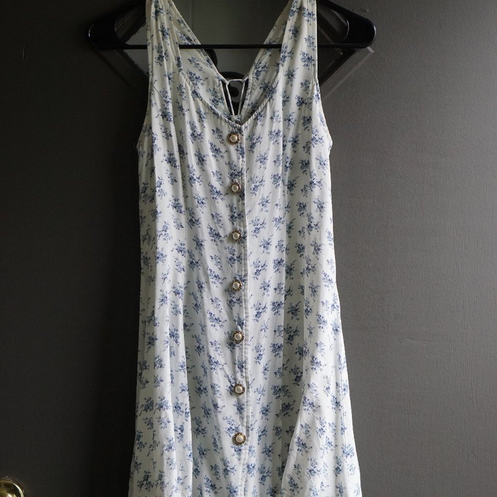 Vintage Floral Mini Dress